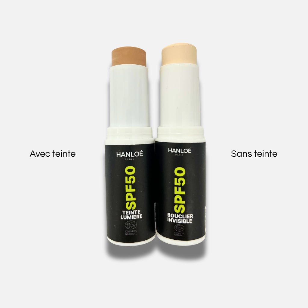 Bouclier Invisible SPF50⎪Stick Solaire Sans Teinte - 12g